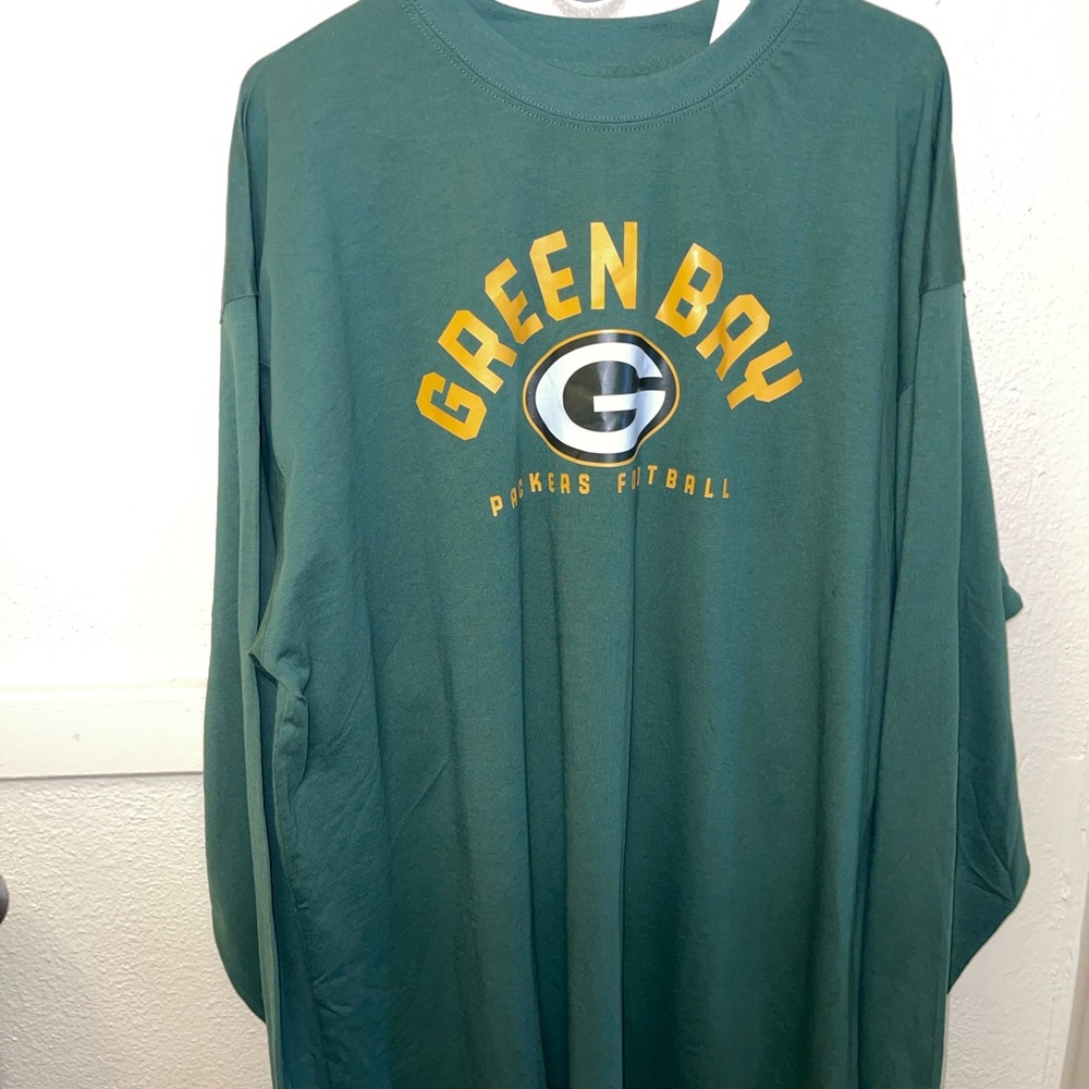 NFL Green Bay Packers Long Sleeve Green Shirt